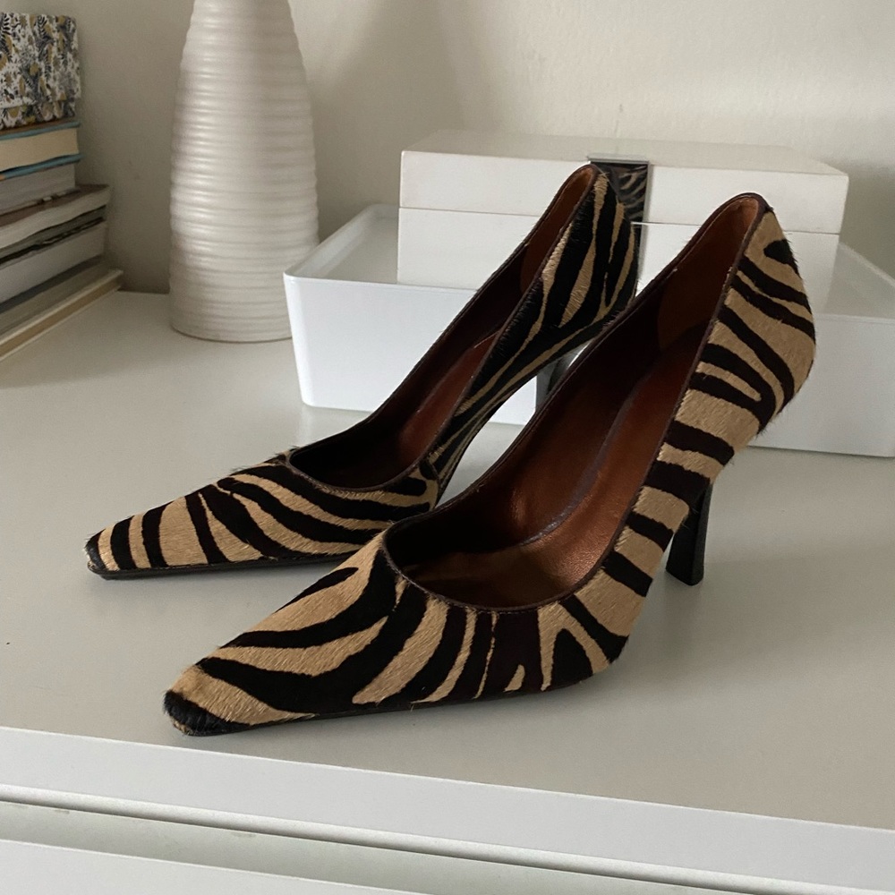 Cheetah print heels gorge! EUC! 🙌🏼